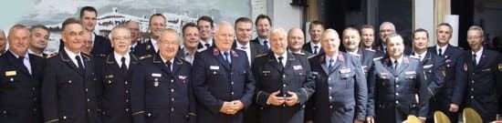 Mannschaften beim Landesausscheid im Feuerwehrsport